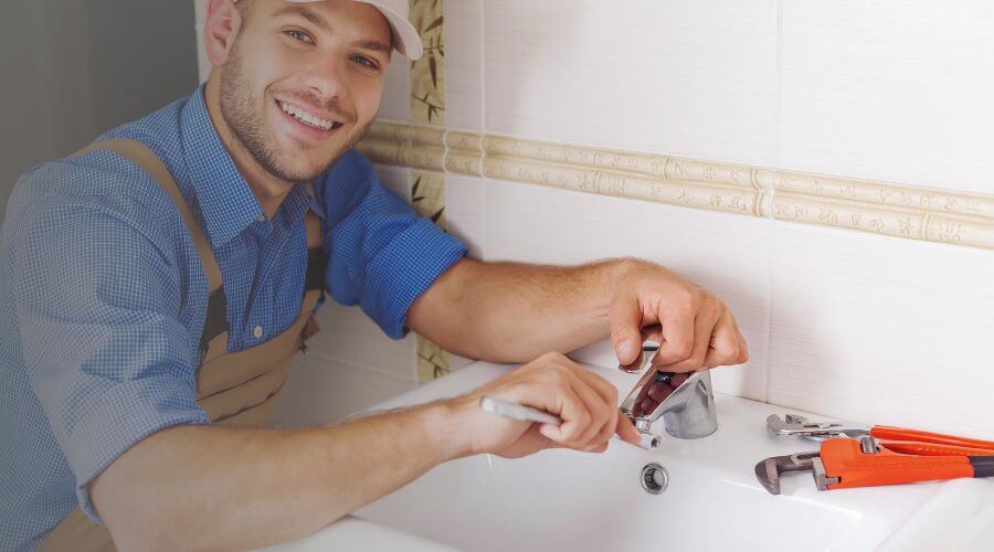 Professional bathroom faucet installation in Williamsburg, VA